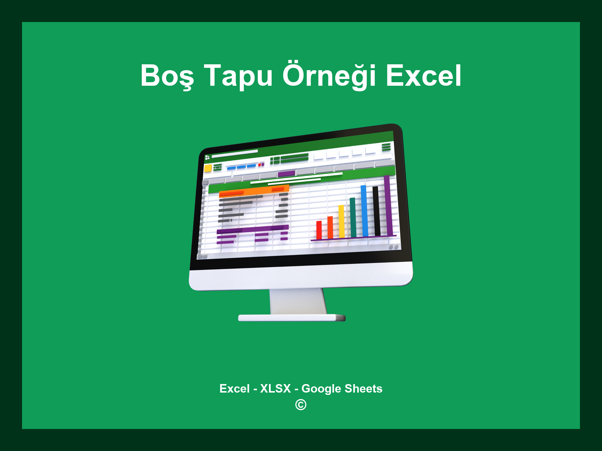 Boş Tapu Örneği Excel