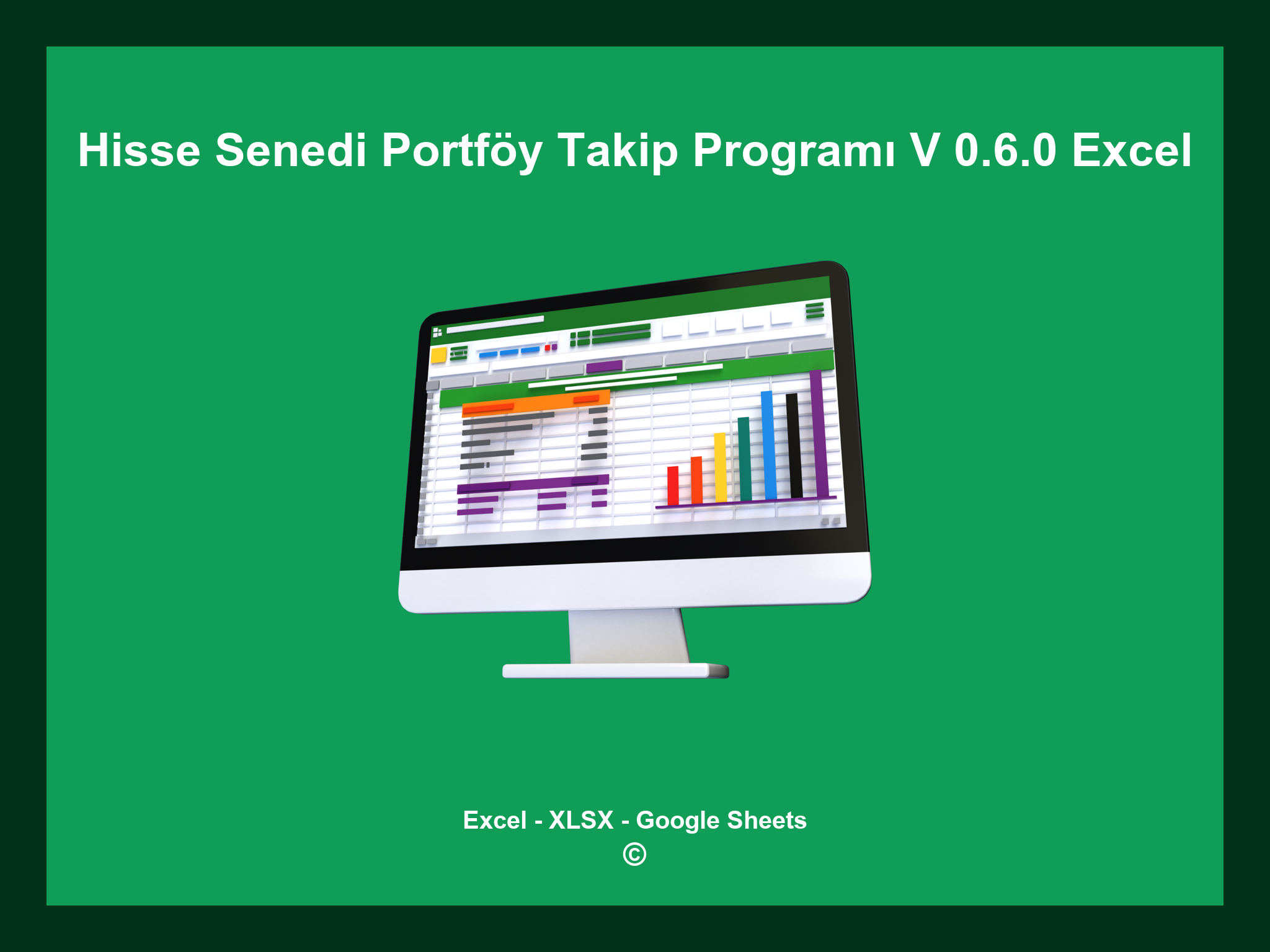 Hisse Senedi Portföy Takip Programı V 0.6.0 Excel