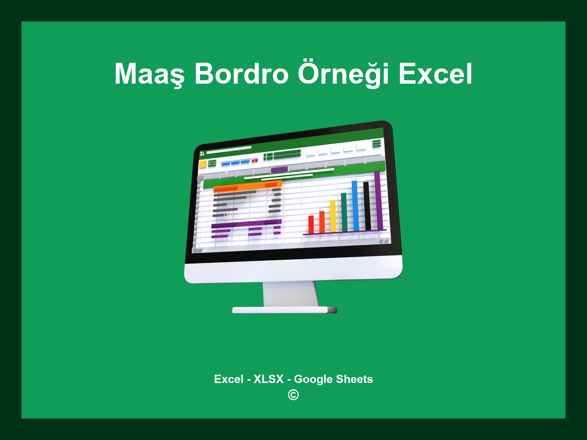 Maaş Bordro Örneği Excel